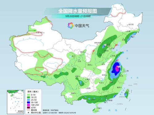 台风“普拉桑”携风雨再袭华东沿海 南方高温今明天增多