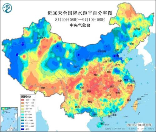 立秋来首场较强冷空气前锋已抵内蒙古 台风登陆后将迎面直撞冷空气