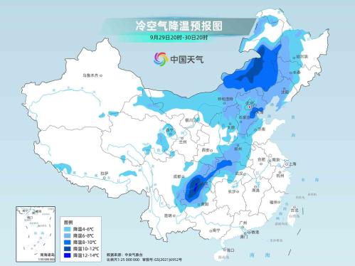 断崖式换季！全国大部陆续迎下半年来最冷一天 局地强降雪也安排上了