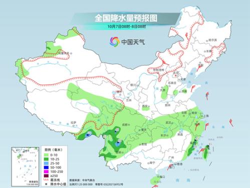 我国西南地区阴雨连连 长江中下游一带体验秋凉