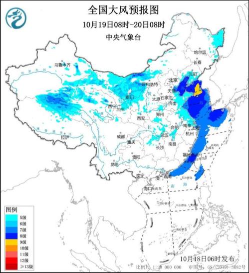 大风预警！今明天10余省区市有大风天气 部分地区阵风可达8至9级