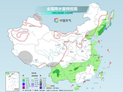 今起三天新一股冷空气再袭我国 江南西南部分地区仍多阴雨