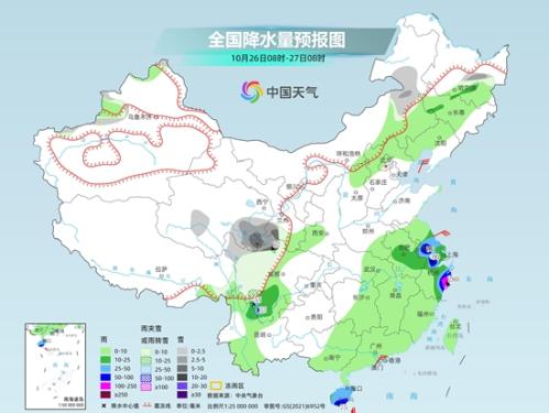 台风“潭美”携强风雨来袭 中东部大部地区迎升温