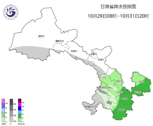 出行注意！甘肃未来三天新一轮雨雪天气来袭 高海拔地区或现中雪